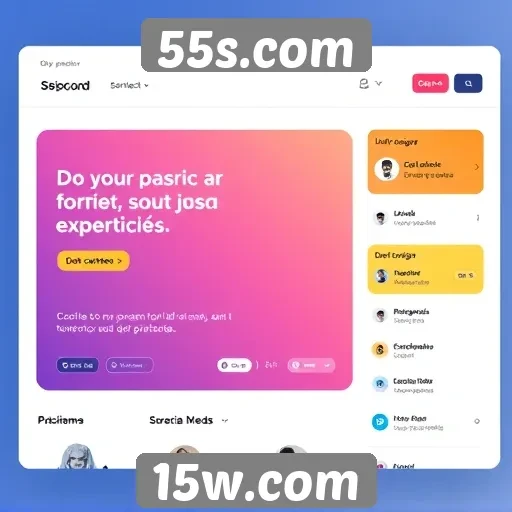 Impacto do design de interface no 55s.com